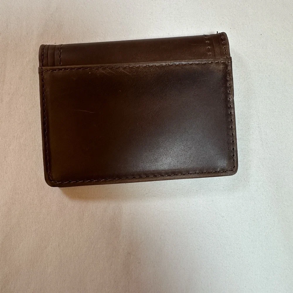 Justin Wallet Card Wallet With Gusset Genuine‎ Leather RFID New